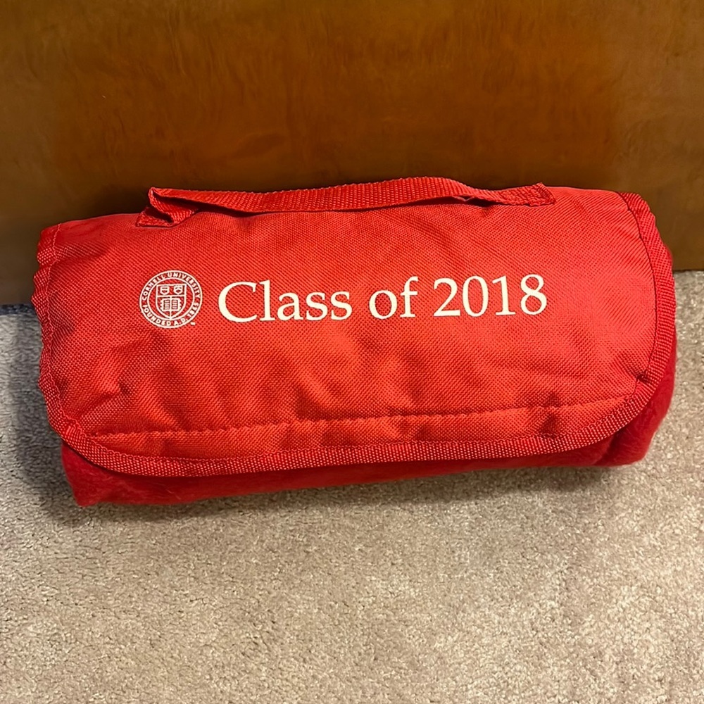 Cornell University Class of 2018 Fleece Roll Up Blanket